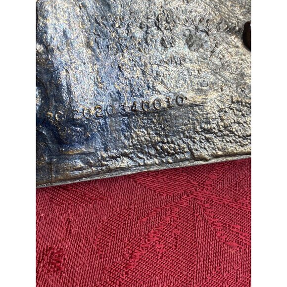 HENRY FORD DETROIT CLASSIC AUTOMOBILE RECORD MODEL T YEAR BRASS BELT BUCKLE - Picture 3 of 6